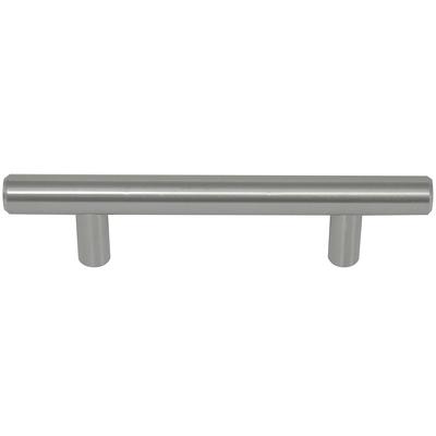 Brainerd Bar 3-3/4-in Center to Center Stainless Steel Cylindrical Bar  Drawer Pulls (10-Pack) in the Drawer Pulls department at