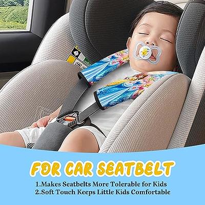 Seatbelt Pillow for Kids, for car booster seat, travel infant and toddler car  seat head and neck shoulder support protection belt cushion, adult  children's seat belt cushion 