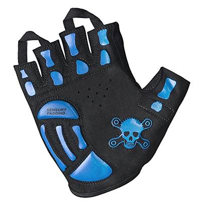 Kids Road Bike Gloves Half Finger MTB Cycling Gloves Roller