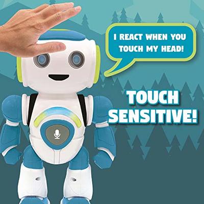 Lexibook - Powerman Jr. Smart Interactive Toy Robot that Reads in the Mind  Toy for Kids Dancing Plays Music Animal Quiz STEM Programmable Remote  Control Boy Robot Junior Green/Blue - ROB20EN 