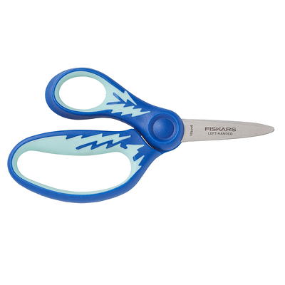 Fiskars Kids Scissors, 5, Blunt, School Supplies for Kids 4+, Blue 