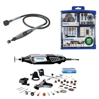 Dremel 3000 Series 1.2 Amp Variable Speed Corded Rotary Tool Kit with EZ  Lock Sanding & Grinding Rotary Accessory Kit(18-Piece) 3000125H+EZ727 - The  Home Depot