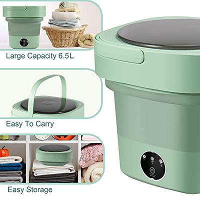 Foldable Washing Machine, 2 in 1 Mini Portable Washing Machine With Spin  Dryer 9L Portable Washer Combo With Drainage Hose for Small Cloth Underwear  Sock Perfect for Apartment Camping RV Travel - Yahoo Shopping