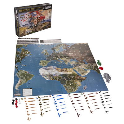 Axis and Allies Europe WWII Strategy 1940 Edition Board Game for Kids and  Family Ages 12 and Up, by Avalon Hill - Yahoo Shopping