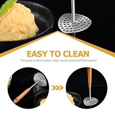 Manual Potato Masher Plastic Pressed Potato Smasher Portable Kitchen Tool  for Babies Fruit Banana Baking metal potato masher ricer professional kitchen  tool easy to clean good grip - Yahoo Shopping