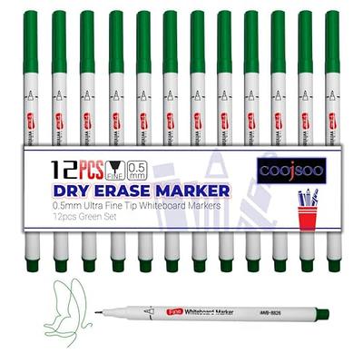a'la Board Dry Erase Markers - White Dry-Erase Small-Tip Marker