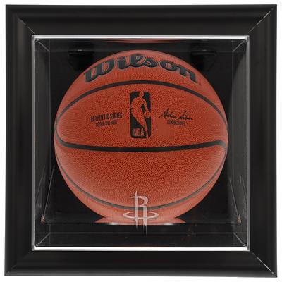 Houston Rockets Black Framed Team Logo Jersey Display Case