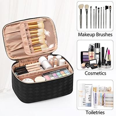 Large Capacity Travel Cosmetic Bag, Hand-held Cosmetic Pouch Toiletry  Travel Organizer for Women, Cosmetics, Make Up Tools, Toiletries 