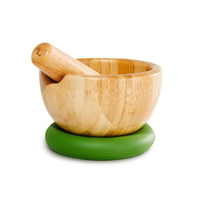 HESHIBI Mortar and Pestle Set - 6 Inch - 2.5 Cup Capacity