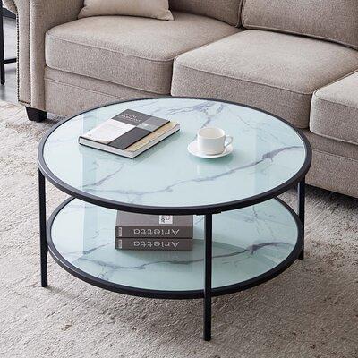 Latitude Run Gritje Coffee Table W Storage Glass In Black Size 17 H X 35 W X 35 D Wayfair 2753091130324c4abee39f34ea9d71d7 Yahoo Shopping