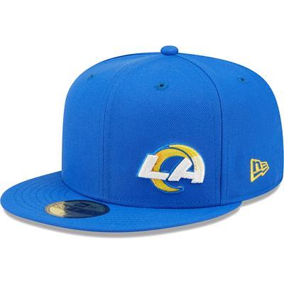 New Era Caps Los Angeles Rams Throwback 59FIFTY Fitted Hat Blue