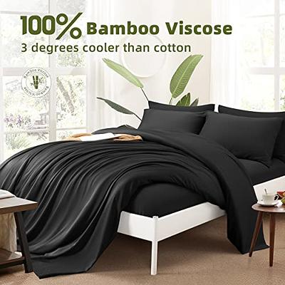 YIYEA King Size Sheets - 100% Organic Bamboo - Luxury Breathable