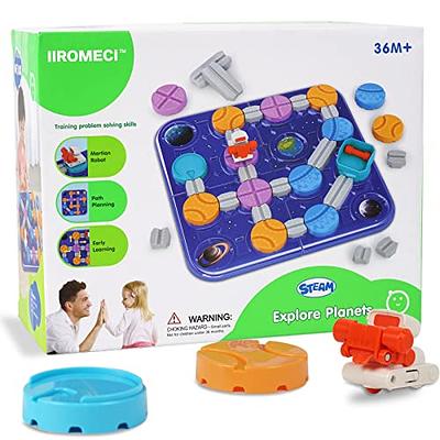 Logical Road Builder Games, STEM Family Board Game, Large Educational Smart  Brain Teasers Puzzles Toys, Preschool Learning Early Montessori Birthday