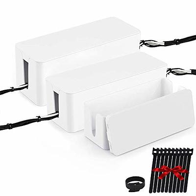  N NOROCME 192 PCS Cable Management Kit 4 Wire Organizer  Sleeve,11 Cable Holder,35Cord Clips 10+2 Roll Cable Organizer Straps and  100 Fastening Cable Ties for Computer TV Under Desk, black,clear :  Electronics