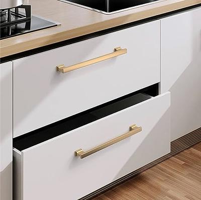 Ravinte 25 Pack 5 Inch Kitchen Square Cabinet Handles Matte Black Cabinet  Pulls Black Drawer Pulls Kitchen Cabinet Hardware Kitchen Handles for