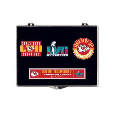 WinCraft Kansas City Chiefs Super Bowl LVII Champions 8'' x 8'' Perfect Cut  Decal