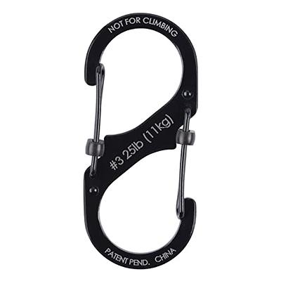 Nite Ize G-Series SlideLock #3 Dual Chamber Carabiner - Stainless Steel