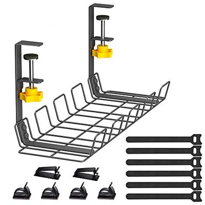 ZhiYo Cable Raceway 156in(4xL39in), Server Rack Cable Management Under Desk Cord  Organizer, Electrical Safe PVC Cable Channel Open Slot Wire Raceway for  Network/PC/TVs, Wire Duct W1.6 x H1in Black - Yahoo Shopping