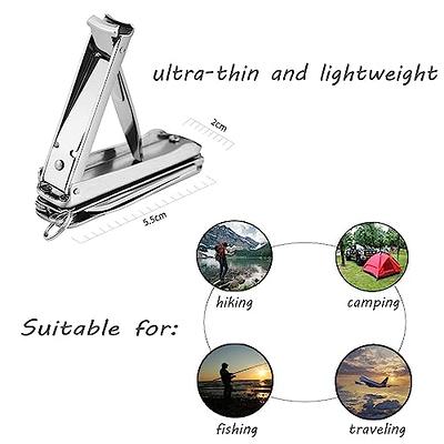 Ultra-thin Portable Splash proof Nail Clippers fingernail trimmer