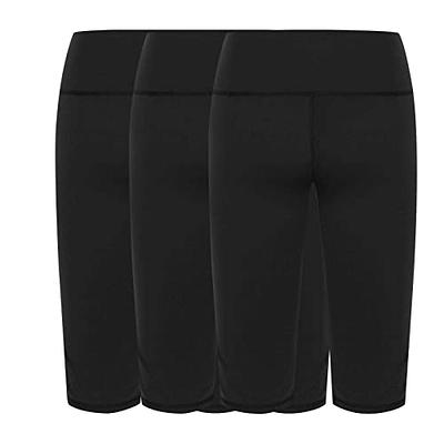 Tapanet 3 Pack Biker Shorts for Women High Waisted Biker Shorts Soft Tummy  Control Stretchy Shorts Black Workout Yoga Leggings Compression Shorts for  Workout Gym Yoga Running - Yahoo Shopping