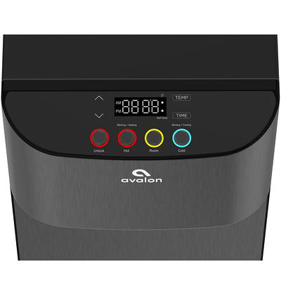 Avalon Countertop Self Cleaning Water Cooler and Dispenser - Black