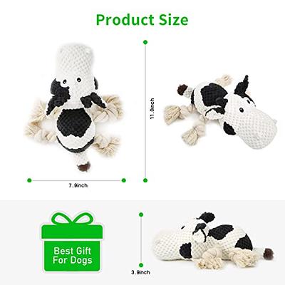 YYDSFEIOU Stuffed Dog Toys for Medium Dogs, Interactive Squeaky