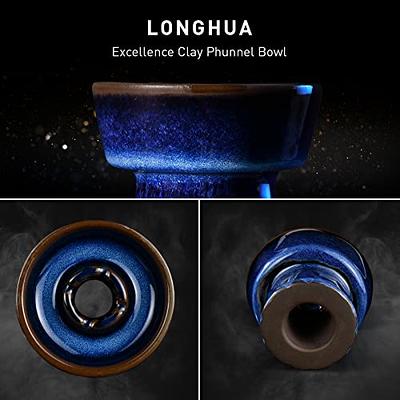 Hookah Bowl 100% Raw Clay with Glaze Phunnel Shisha Bowl Hookah