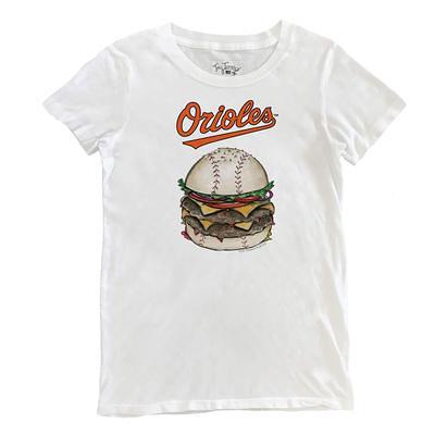 Lids Baltimore Orioles Tiny Turnip Toddler Base Stripe T-Shirt