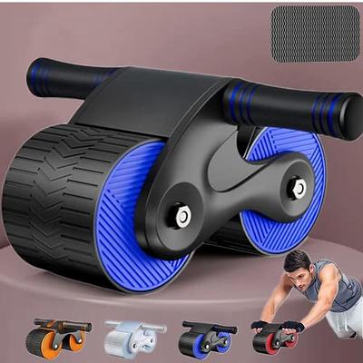 Big Discount 40% Automatic Abdominal Wheel Wheels Ab Roller With Elbow Pad  For Abdominal Exercises And Plank Trainer Ab Roller Wheel Training Device