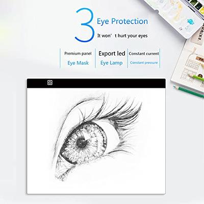 A3/A4/A5 Three Level Dimmable Led Light Pad Drawing Board Pad Tracing Light  Box Eye
