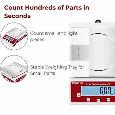 U.S. Solid Analytical Balance 100gx0.001g 1mg Lab Digital Precision Scale 