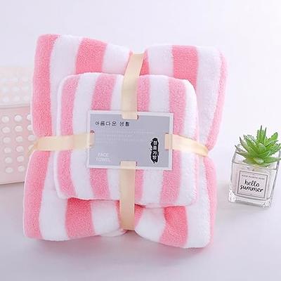 Coral Velvet Towel Set, Soft Hand Towel Bath Towel, Highly