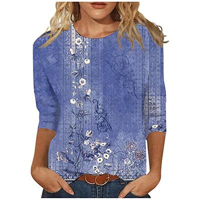 Best Deal for Summer T-Shirts for Women Casual Tee Shirts Floral Shirt