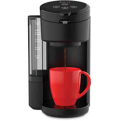 Hot and Iced Coffee Maker for K Cups and Ground Coffee Brewer