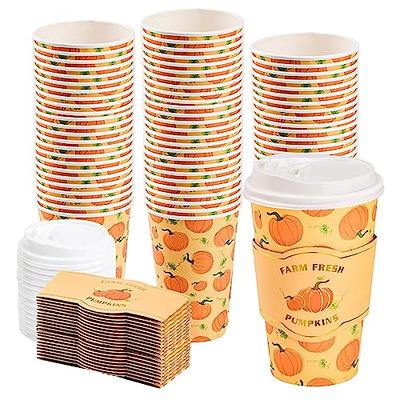 Umigy 100 Pack Plastic Cups Disposable Cups with Lids and Straws Disposable  P