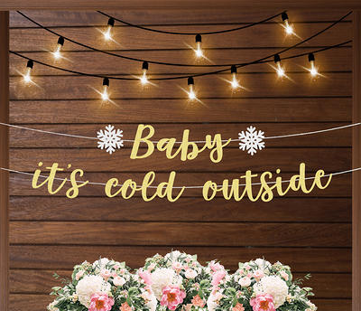 Baby Its Cold Outside/winter Wonderland/winter Onederland/snowflake  Birthday/snowflake Baby Shower/winter Baby Shower/winter Centerpiece 