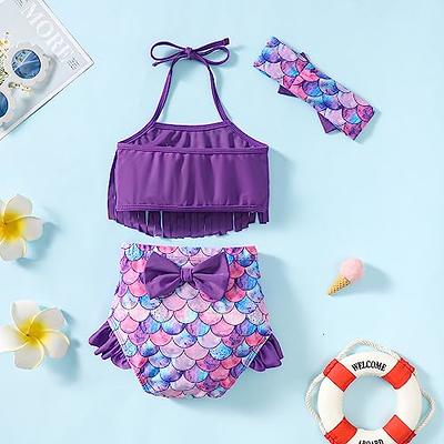 Women's Girl Bikini Halter Children Swimsuit Bathing Suits Teen