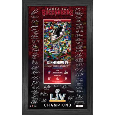 Shaquil Barrett Tampa Bay Buccaneers Autographed 11 x 14 Super Bowl LV Champions Action Photograph