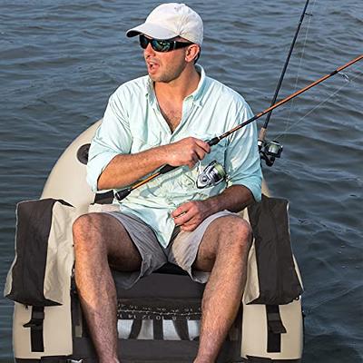 Xproutdoor Fishing Float Tube Tube with Adjustable Backpack Straps, Storage  Pockets, Fish Ruler, Fly Fishing Boat with Pump, Oar, Rod Holder and