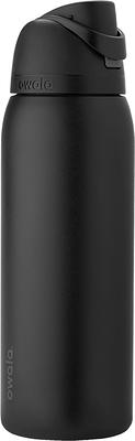 Owala 40 oz. FreeSip Stainless Steel Water Bottle, Very Very Dark