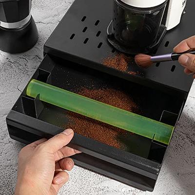 PACKGILO Espresso Knock Box Drawer Large Coffee Grounds Container