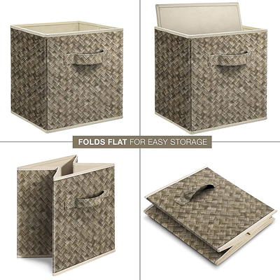 Sorbus Cube Storage Bins Cube Foldable Fabric Basket Bin Box