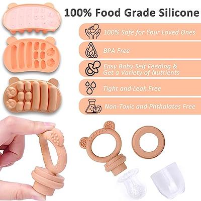 Baby Breastmilk Popsicle Molds with Baby Fruit Feeder Pacifier