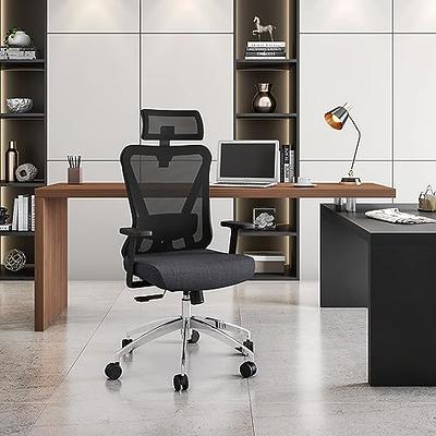 Techni Mobili  Executive Mesh Office Chair with Headrest and Lumbar Support