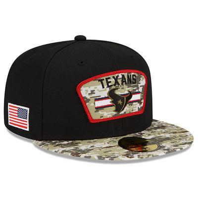 Men's New Era Black/Camo Dallas Cowboys 2021 Salute To Service Low Profile  59FIFTY Fitted Hat