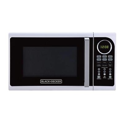 COMMERCIAL CHEF 0.9 Cubic Foot Microwave with 10 Power Levels