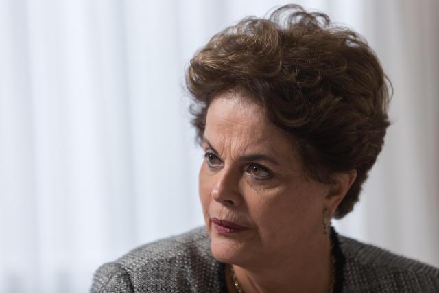 ***FOTO DE ARQUIVO*** Rio de Janeiro, Rj, BRASIL. 31/08/2017 - Entrevista com ex-presidente Dilma Rousseff . ( Foto: Ricardo Borges/Folhapress)