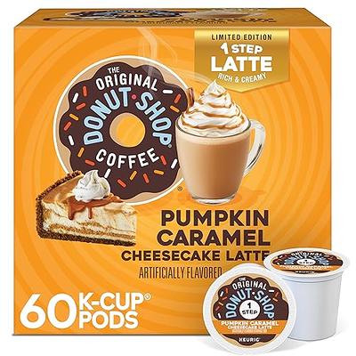 The Original Donut Shop Mocha Latte, Single Serve Coffee K-Cup Pod,  Flavored Coffee, 60 Count (6 Packs of 10)