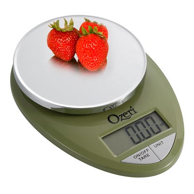 Ozeri Touch III 22 lbs (10 kg) Digital Kitchen Scale with Calorie Counter,  Tempered Glass (Assorted Colors) - Sam's Club