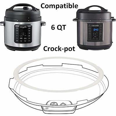 Yous Auto Slow Cooker Liners - Reusable Crock Pot Divider,Safe Silicone Cooking Bags Fit 6-8 Quarts Oval or Round Pot Dishwasher Safe Cooking Liner